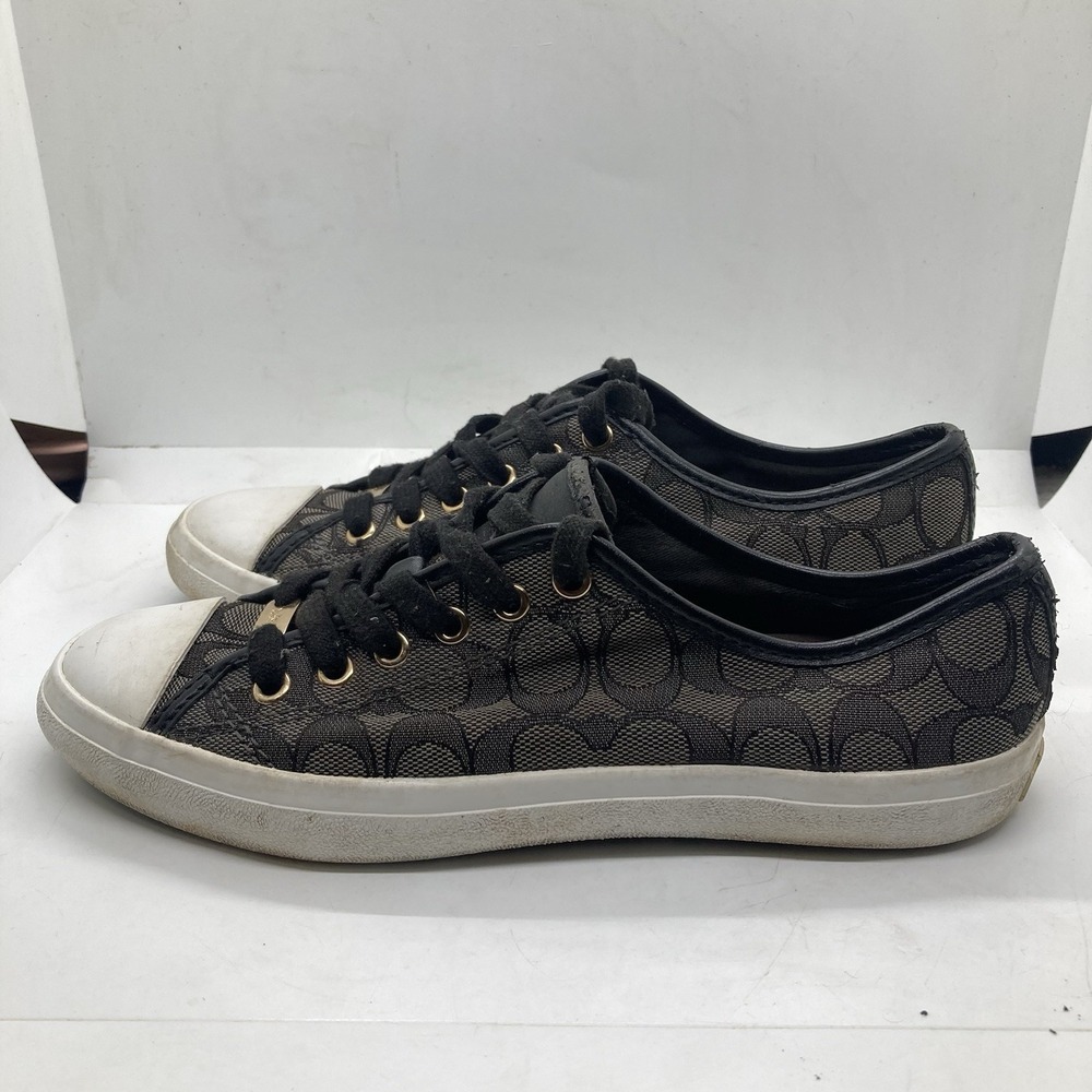 Coach Black and Gray Women's Sneakers
